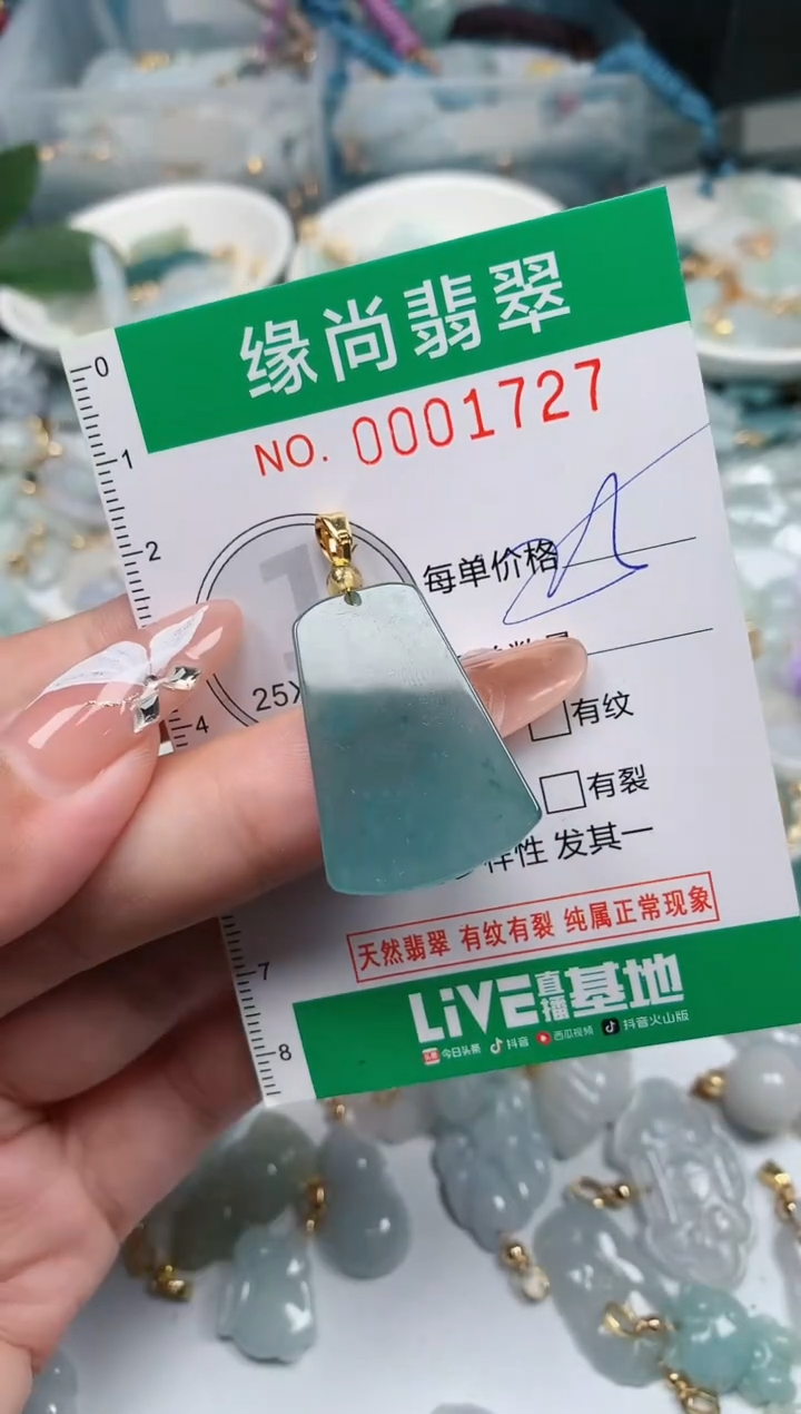 【闪购商品】翡翠颈饰未镶嵌.0001727