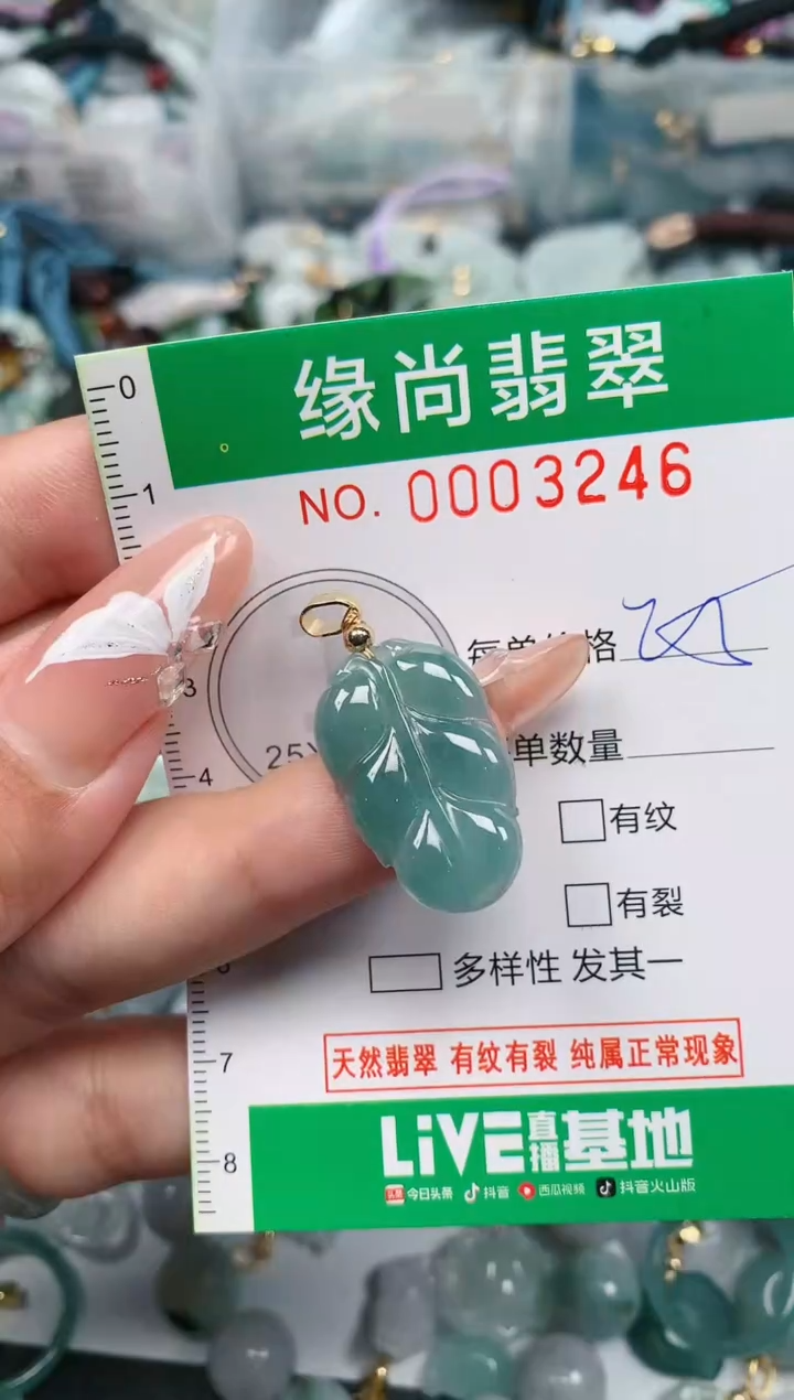 【闪购商品】翡翠颈饰未镶嵌 .0003246
