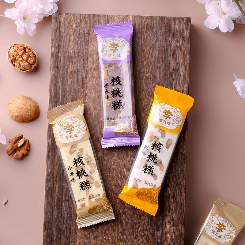 LBW/李八味阜宁大糕 核桃糕云片袋装488g（15小包左右）