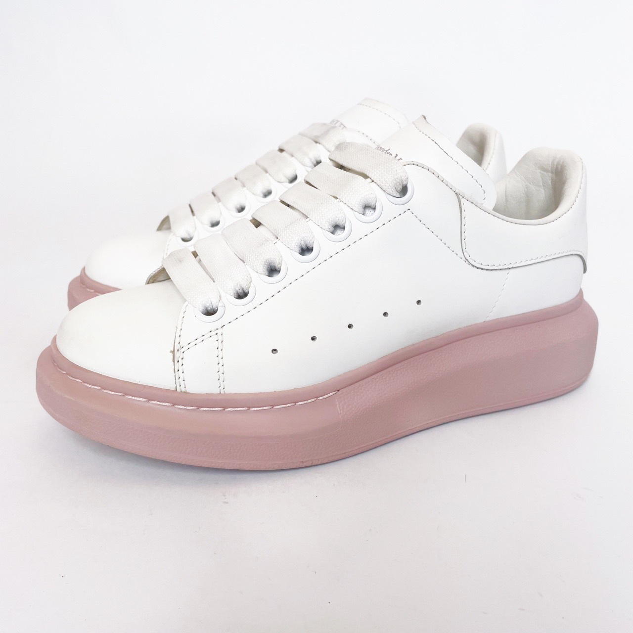 35码 McQueen/麦昆 白尾麦昆鞋 98新 re1052