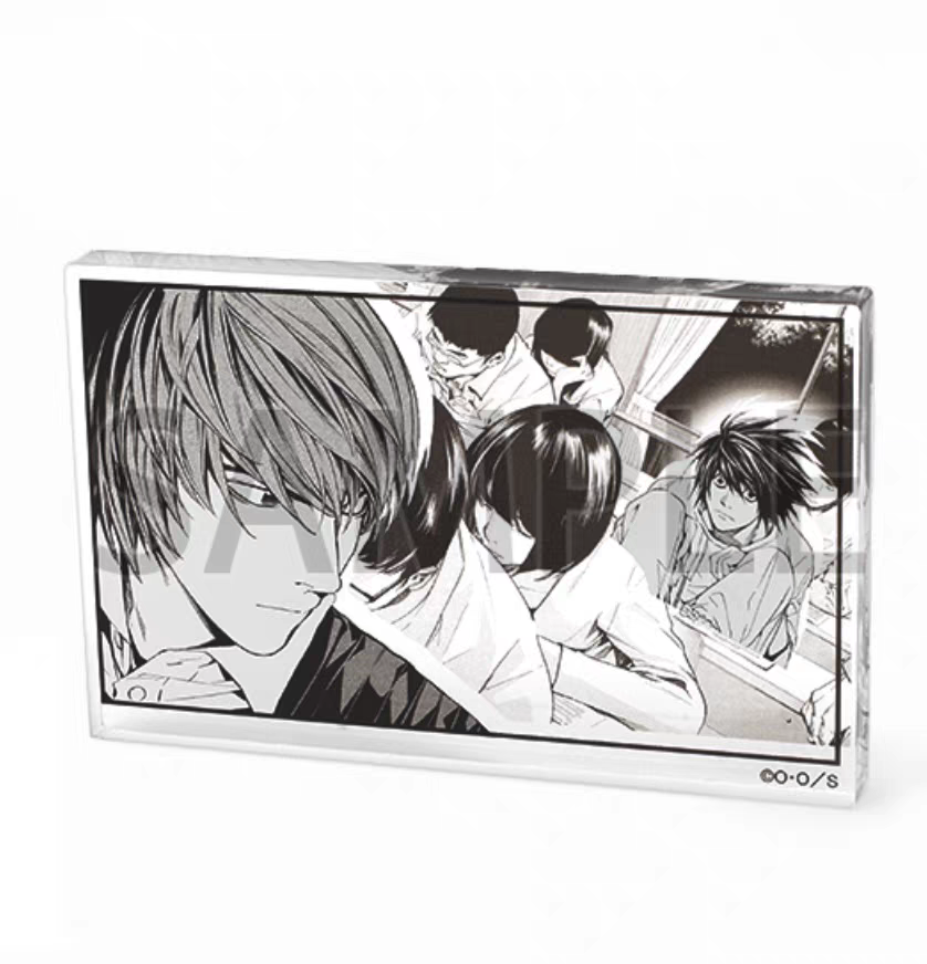 死亡笔记原画展  原画立砖 月/L