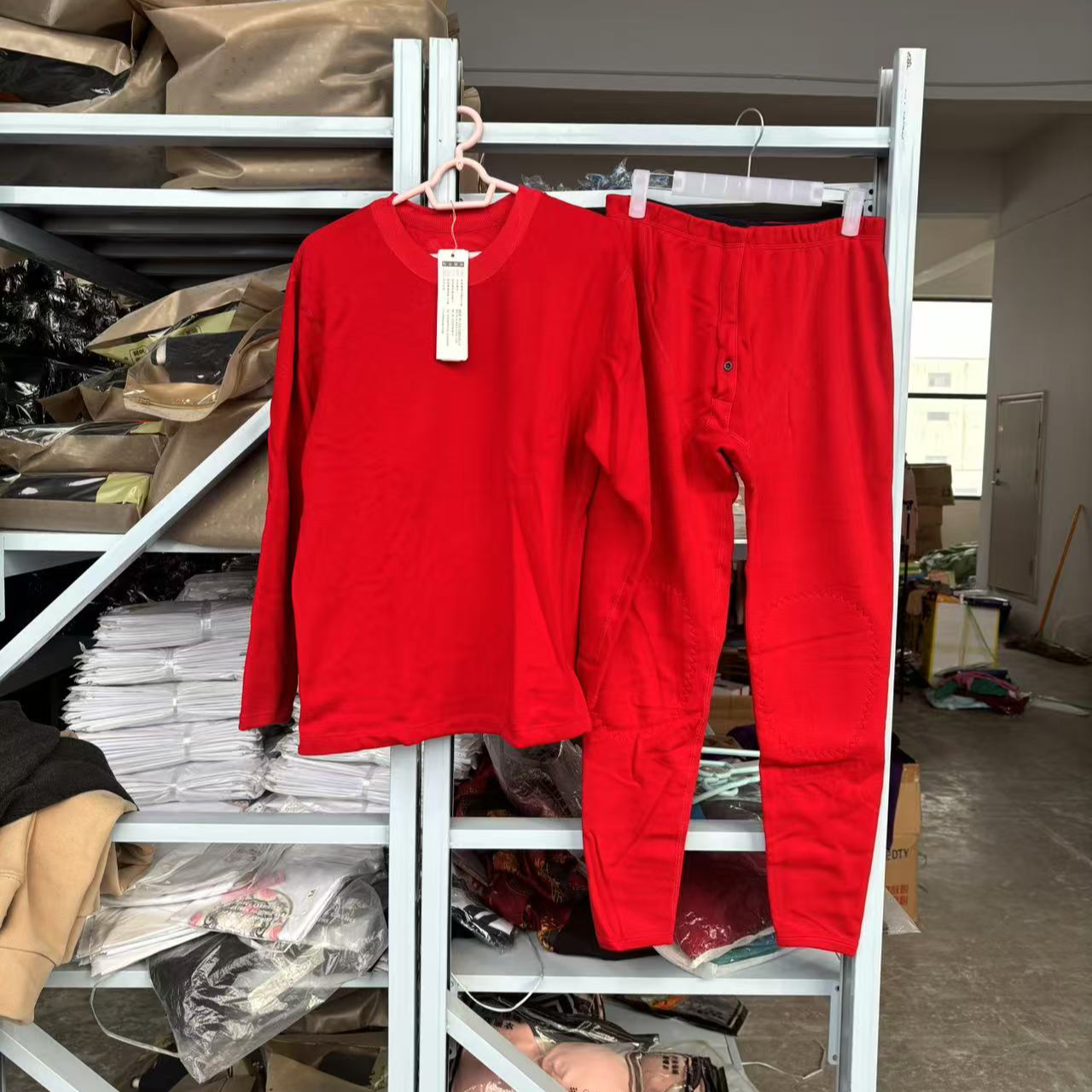 A6A7 男士柔软加绒保暖套装（1002）