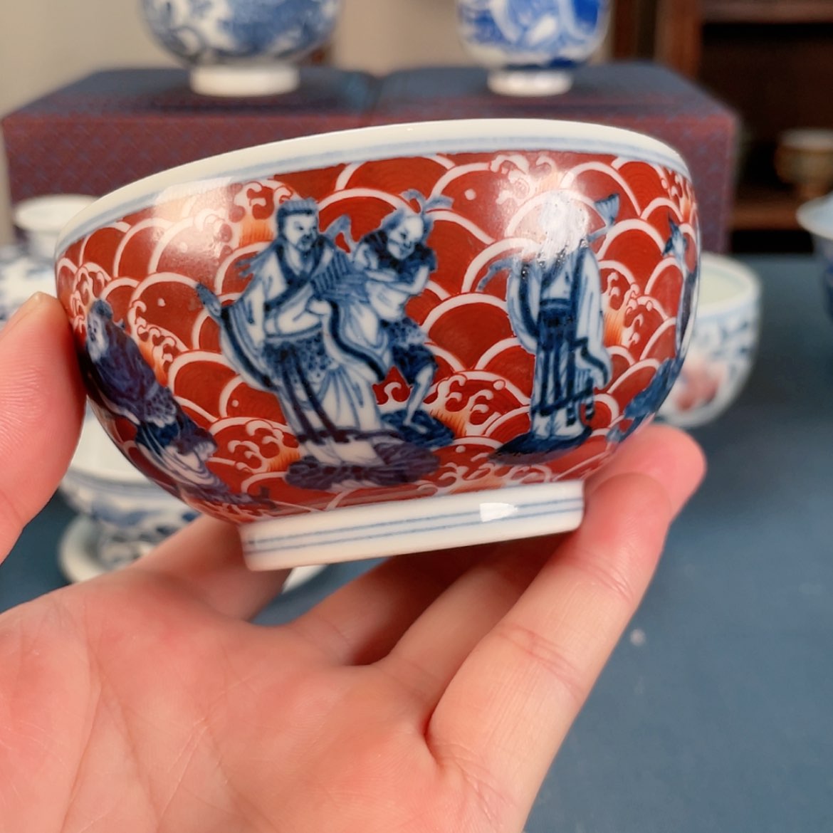 【闪购商品】瓷杯快雪?****生