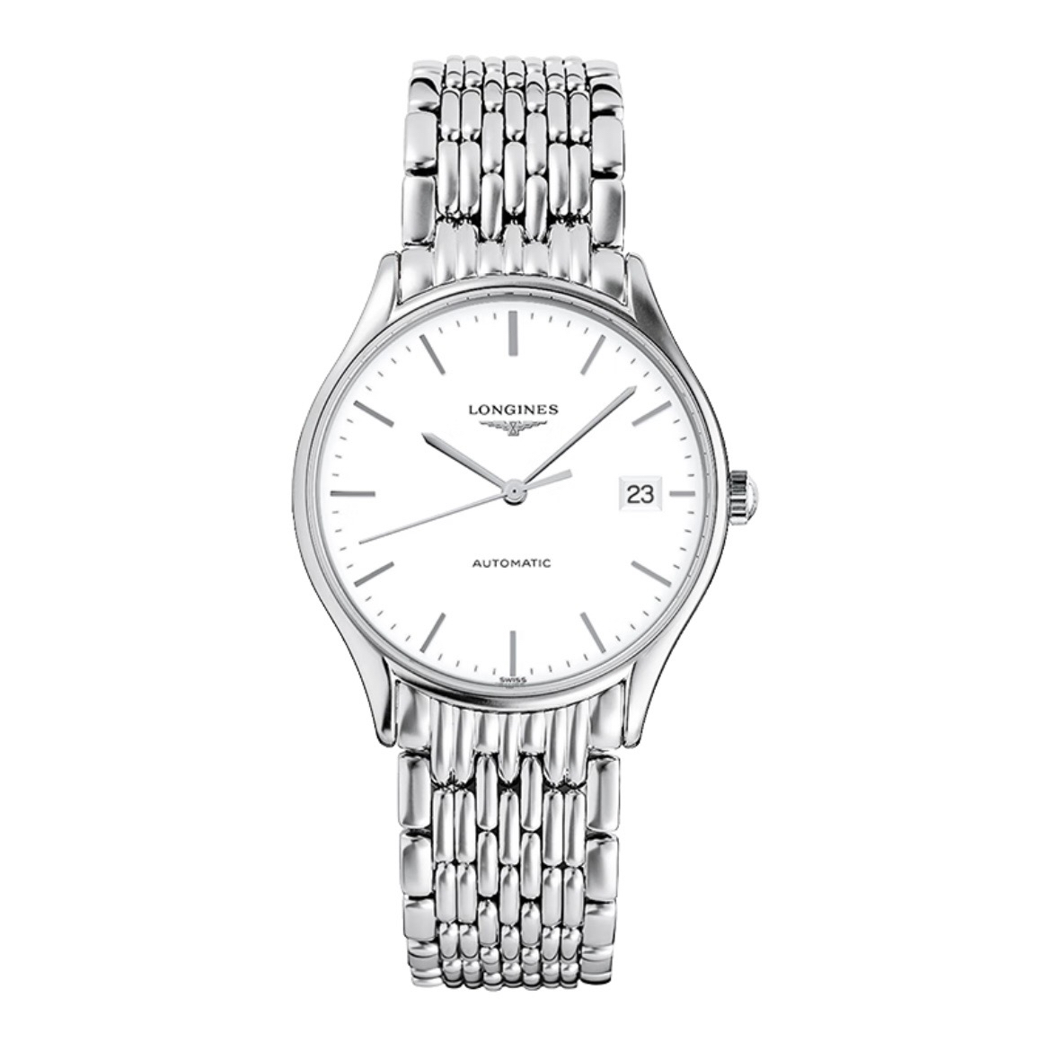99新 Longines/浪琴 律雅860/35自动机械表瑞士名表