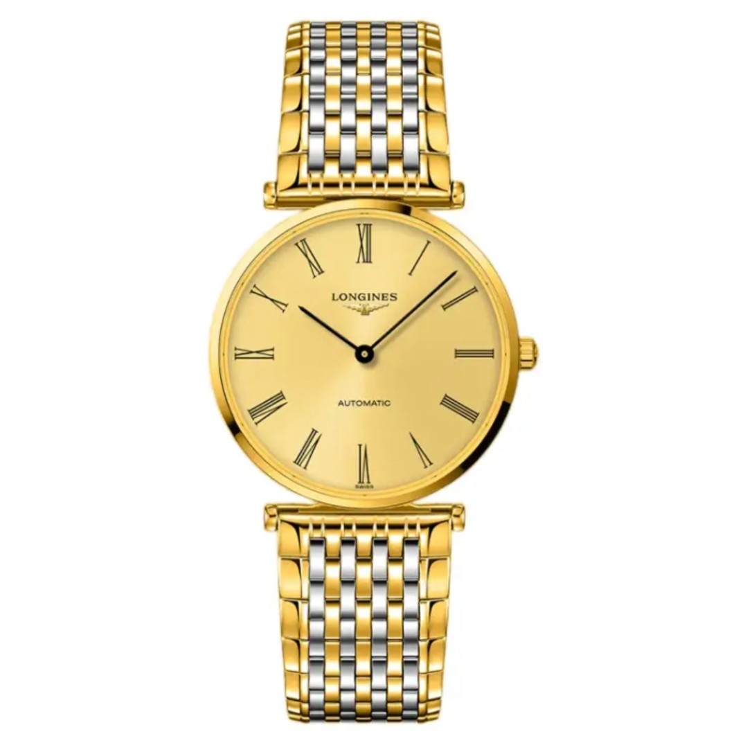 99新 Longines/浪琴 嘉岚908/36全自动机械腕表/公价14800瑞士