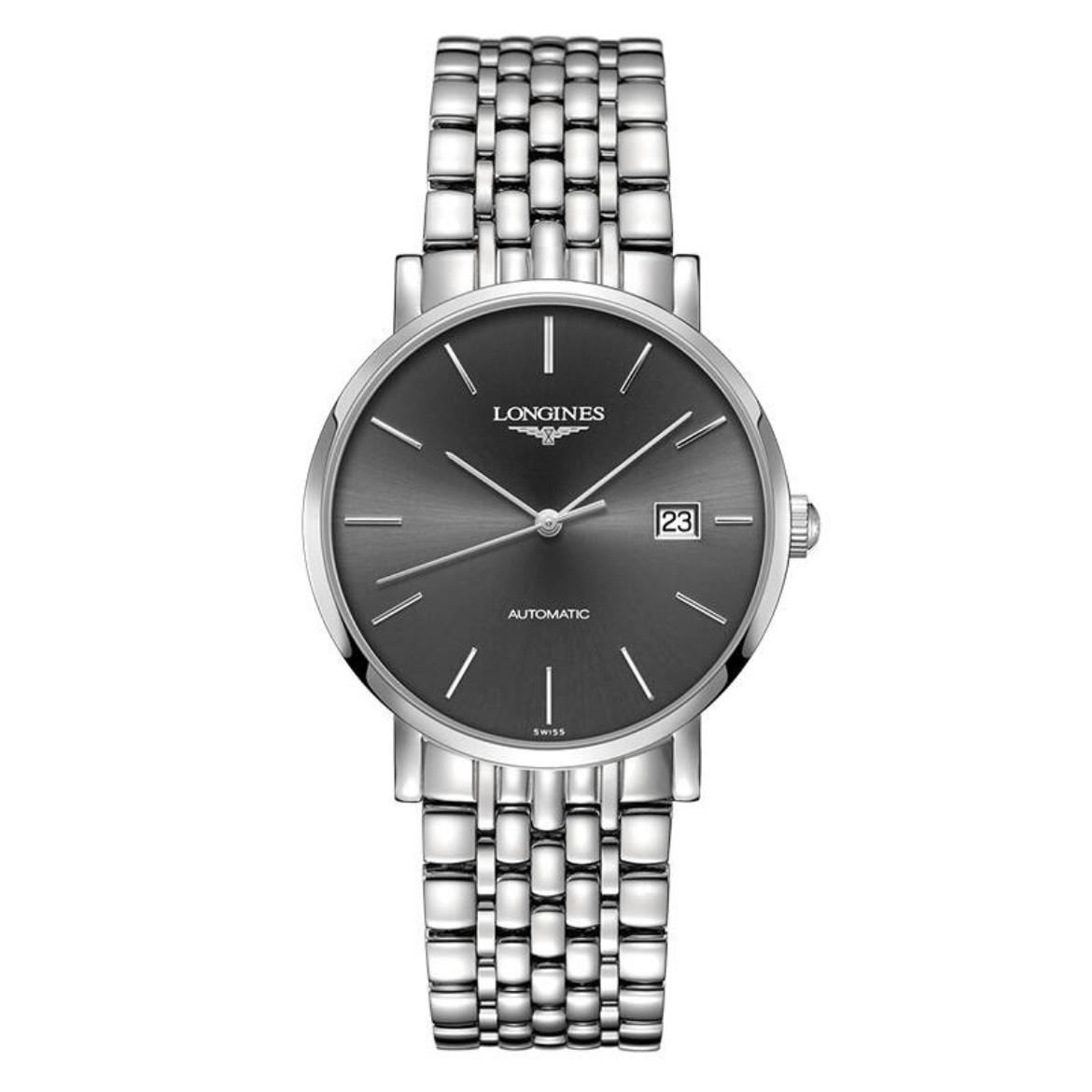 99新 Longines/浪琴 博雅910/39自动机械表/瑞士名表简约时尚男士