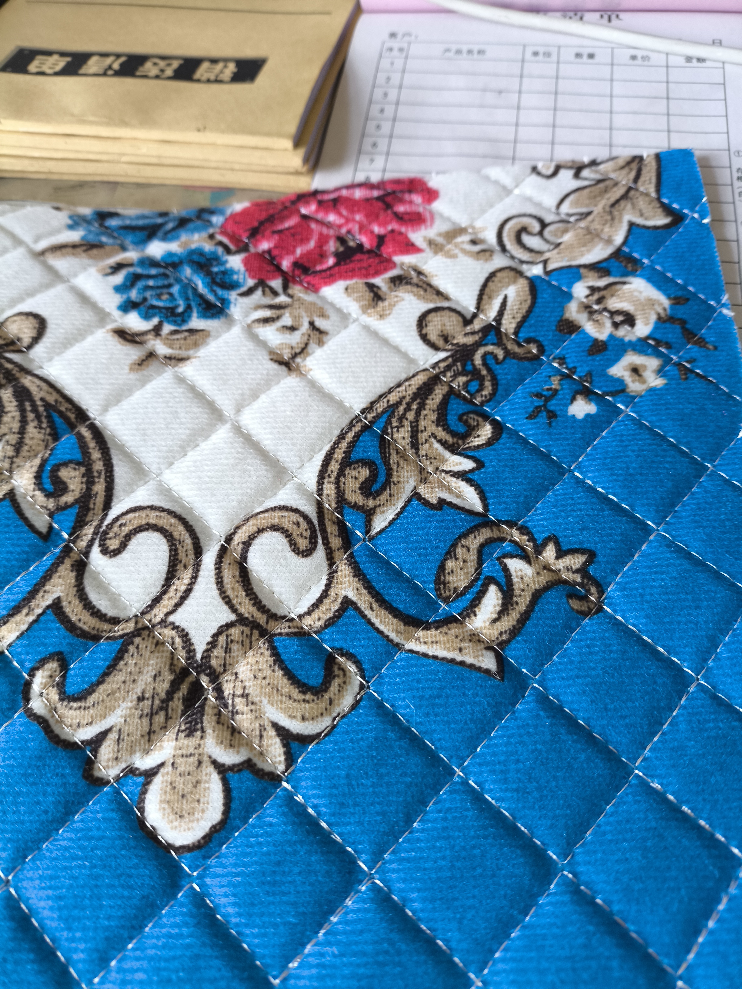 大货车上铺套 印花 深蓝色