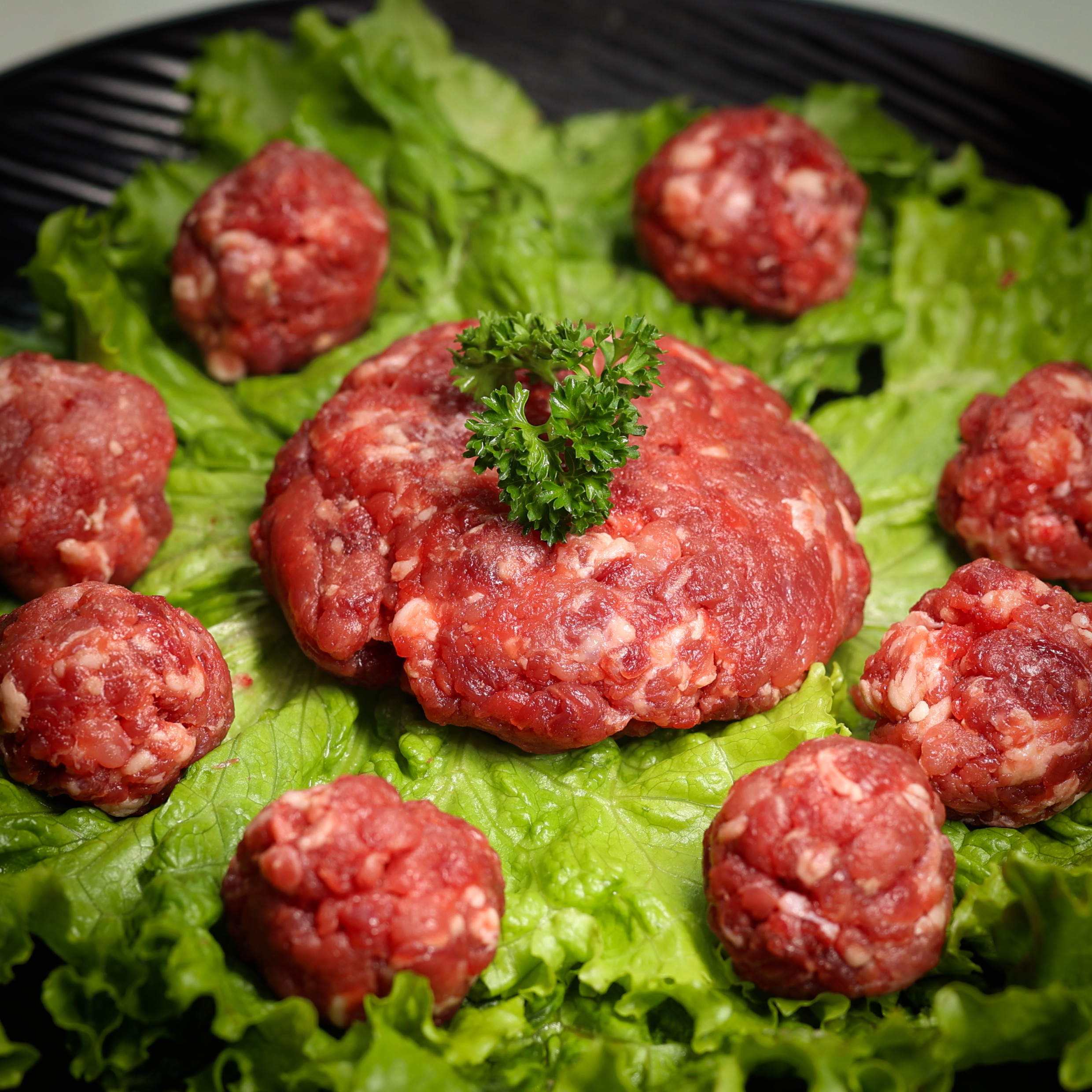 【真牛专属】牛肉馅（优选）肥瘦比例三比七国产纯干清真4斤起拍