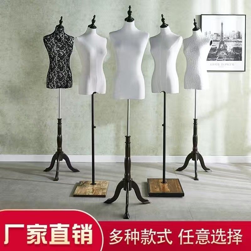 新疆包邮服装店模特道具女半全身女装橱窗人台衣服展示架婚纱模特