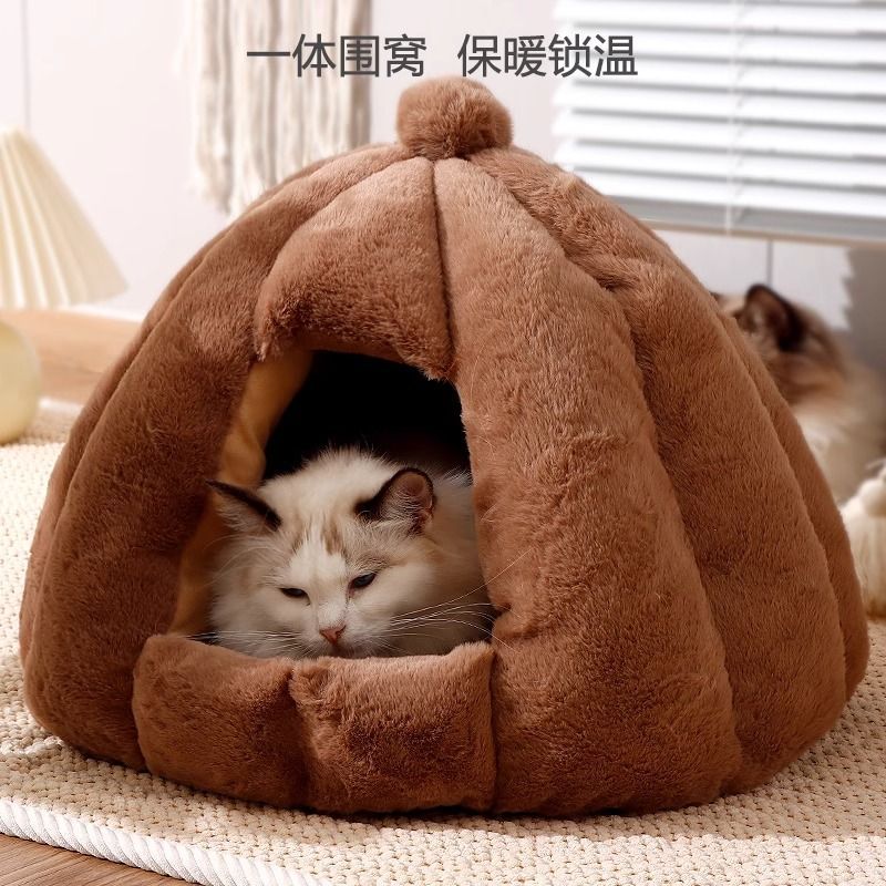 新疆包邮猫窝冬季保暖封闭式四季通用宠物用品猫垫子猫咪房子狗窝