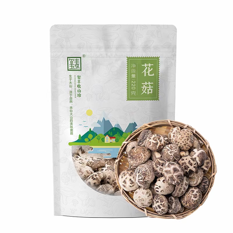 万源市玺丰收山珍《花菇》