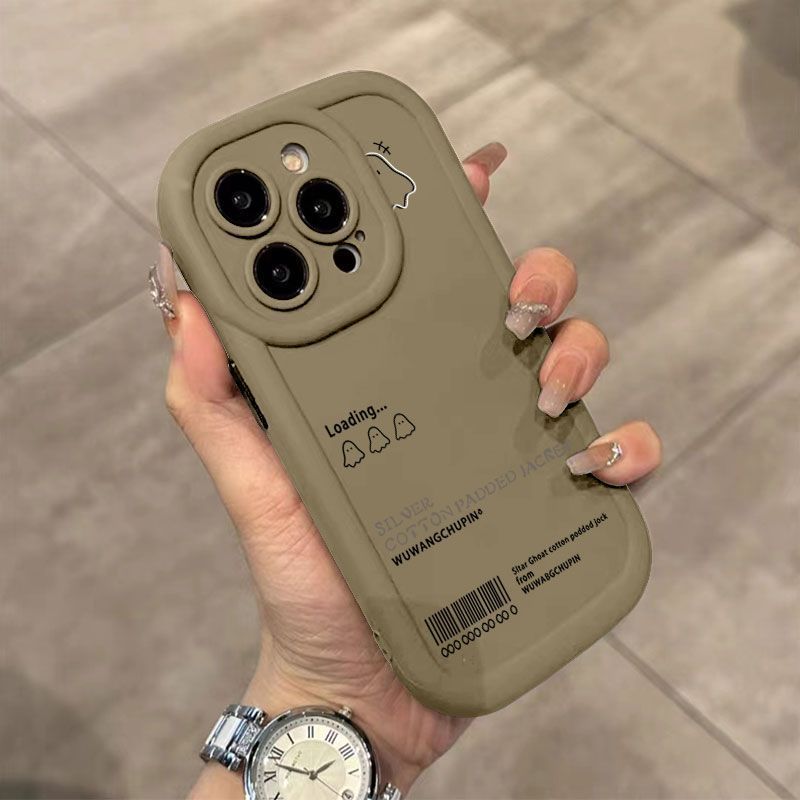 幽灵信封iphone15/14promax苹果13手机壳12/11泡芙壳xr/xs全包7/8