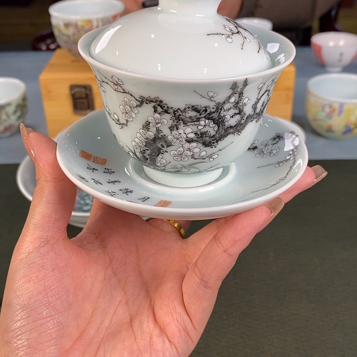 【闪购商品】瓷杯九鸣