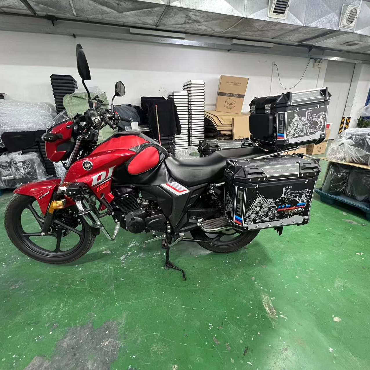 万里人DKS150铝合金三箱边箱