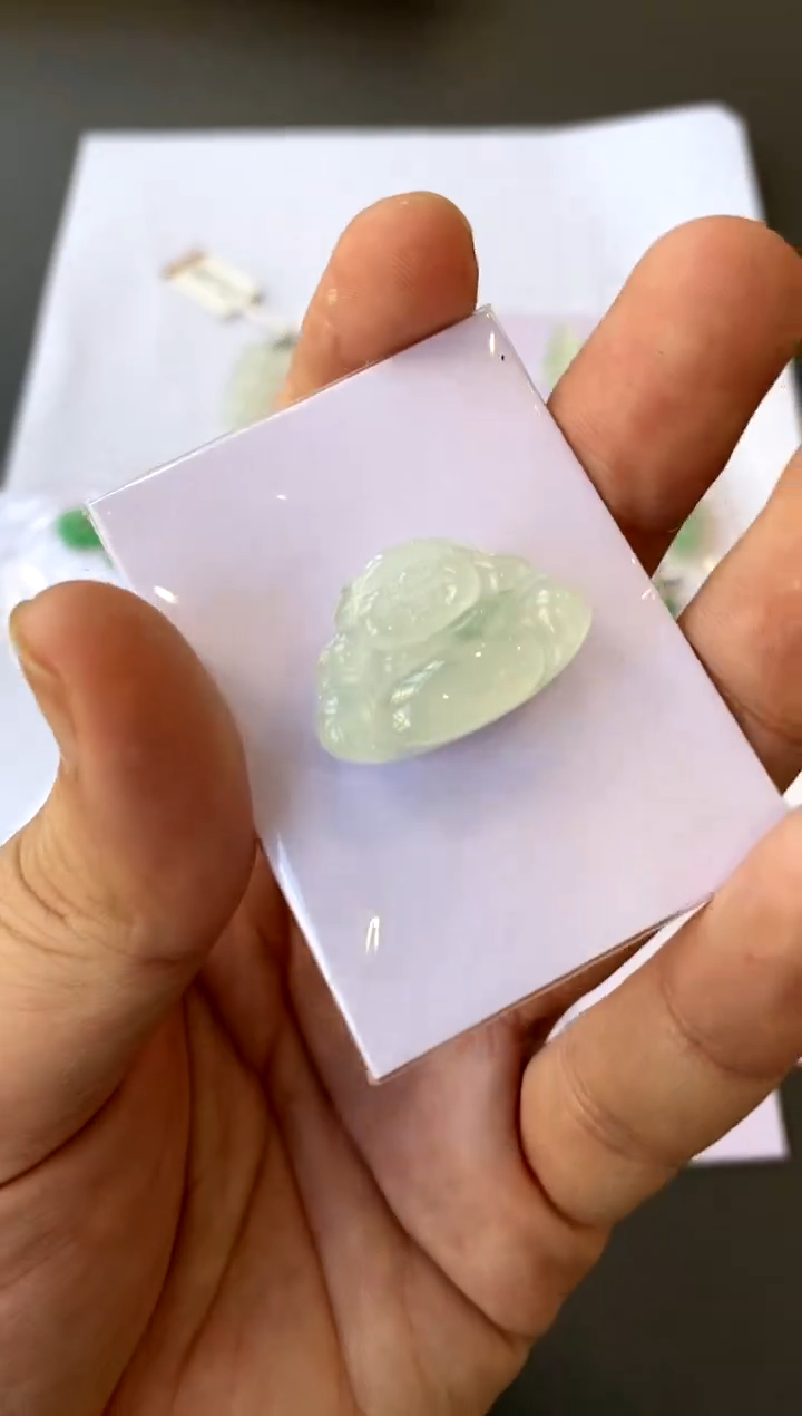 【闪购商品】定制翡翠未镶嵌佛公
