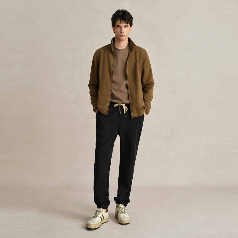 POLOWALK男装2025新品秋冬短款立领保暖加厚时尚休闲外套W4415066