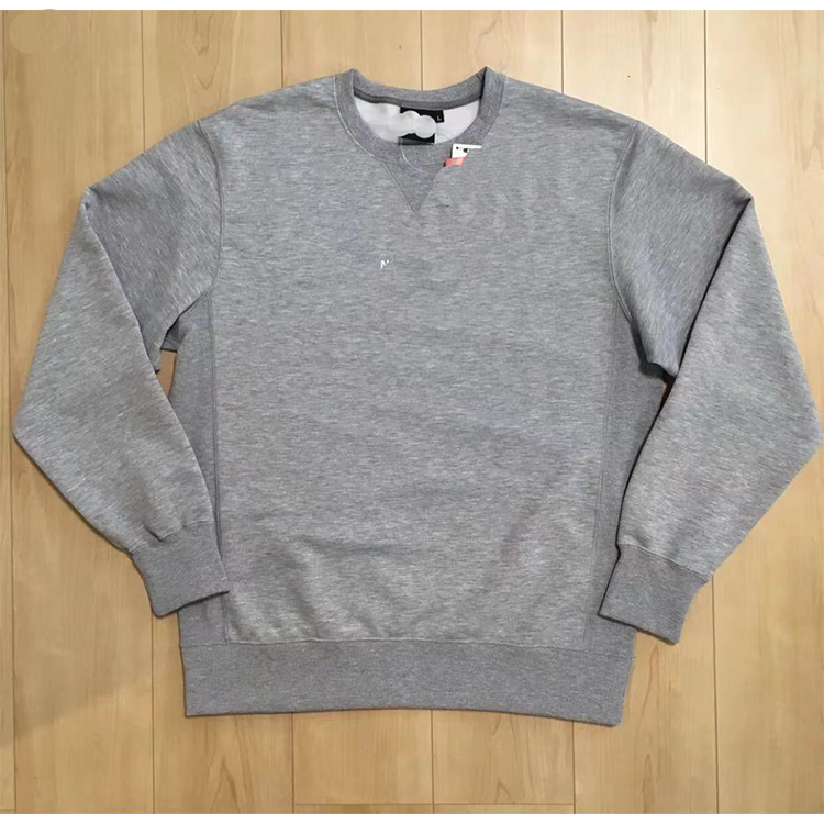 面圆领运动卫衣情侣款刺绣款男款长袖户外纯色