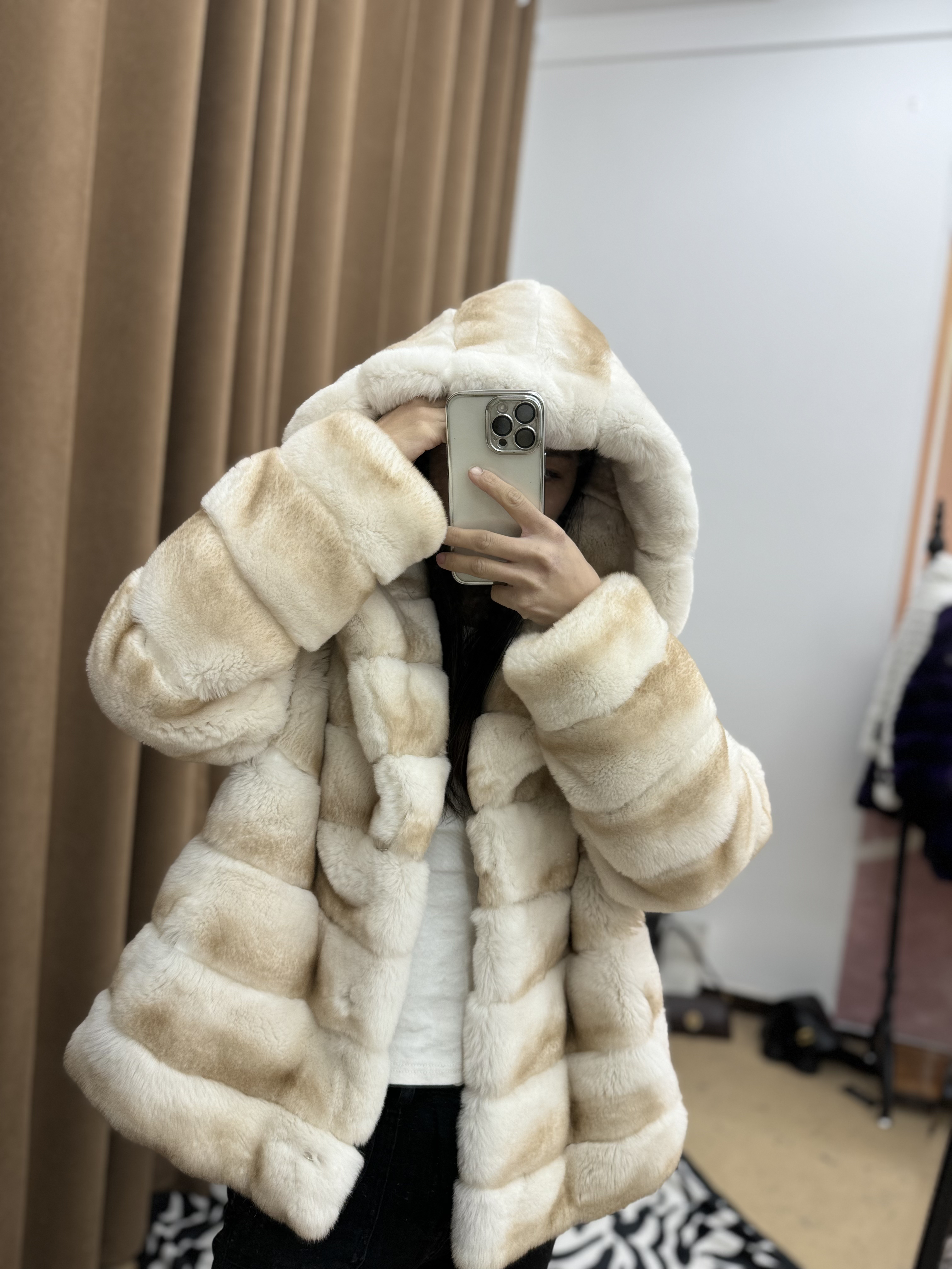 【自拍不发货】福利清版獭兔外套 样衣/孤品/现货