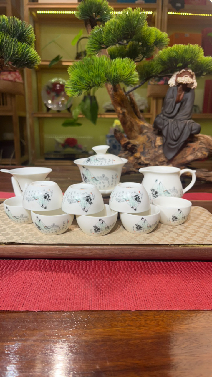 南宁茶具陶瓷套装杯子