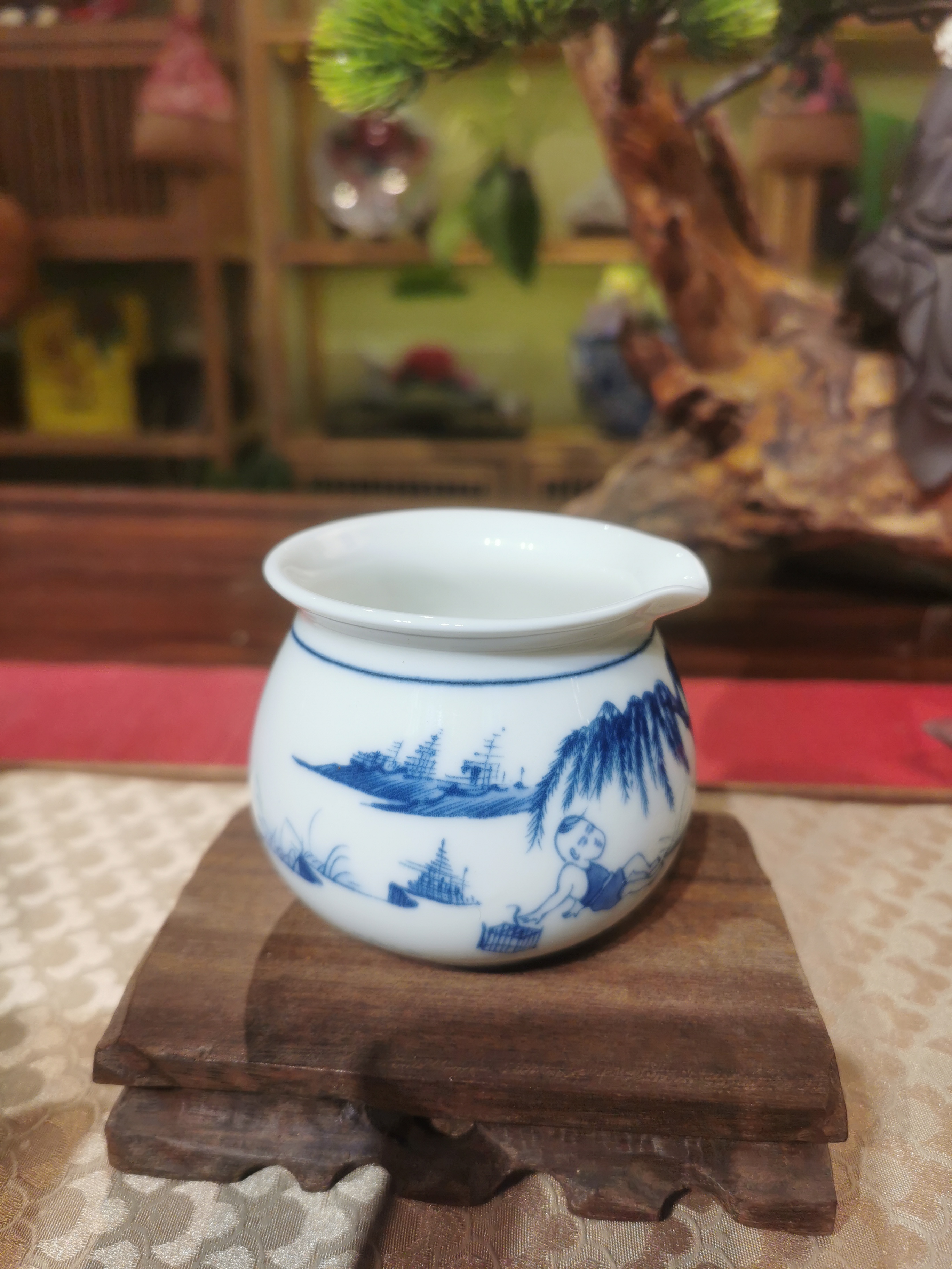 南宁茶具青花瓷公杯