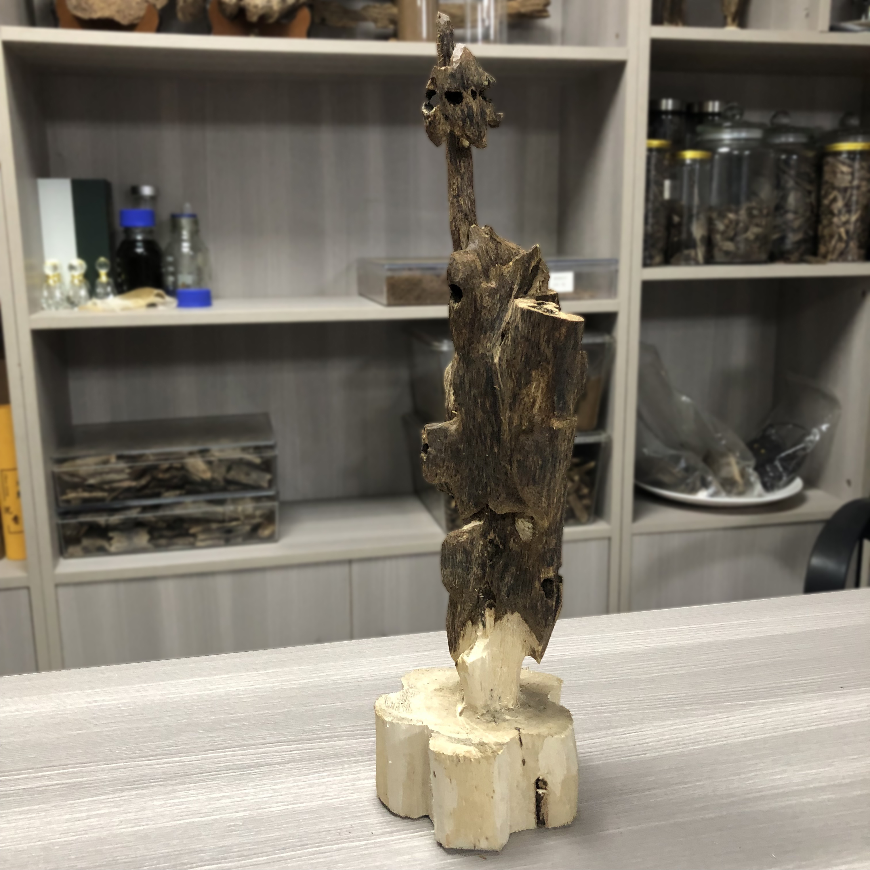 海南沉香棋楠摆件虫漏天然老料奇楠原材料纯手工老物件中古精致