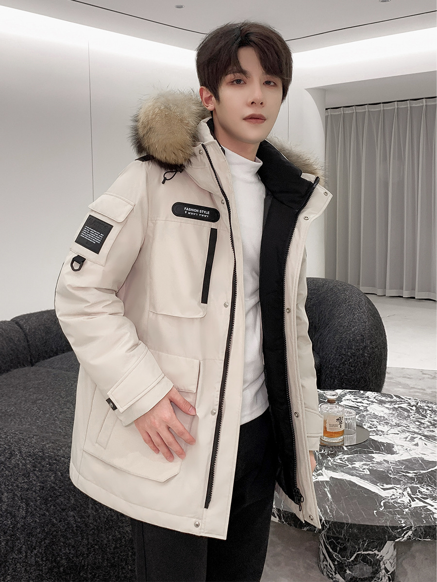 波司登冬季羽绒服男女中长款户外抗寒保暖防寒服情侣国潮明星同款
