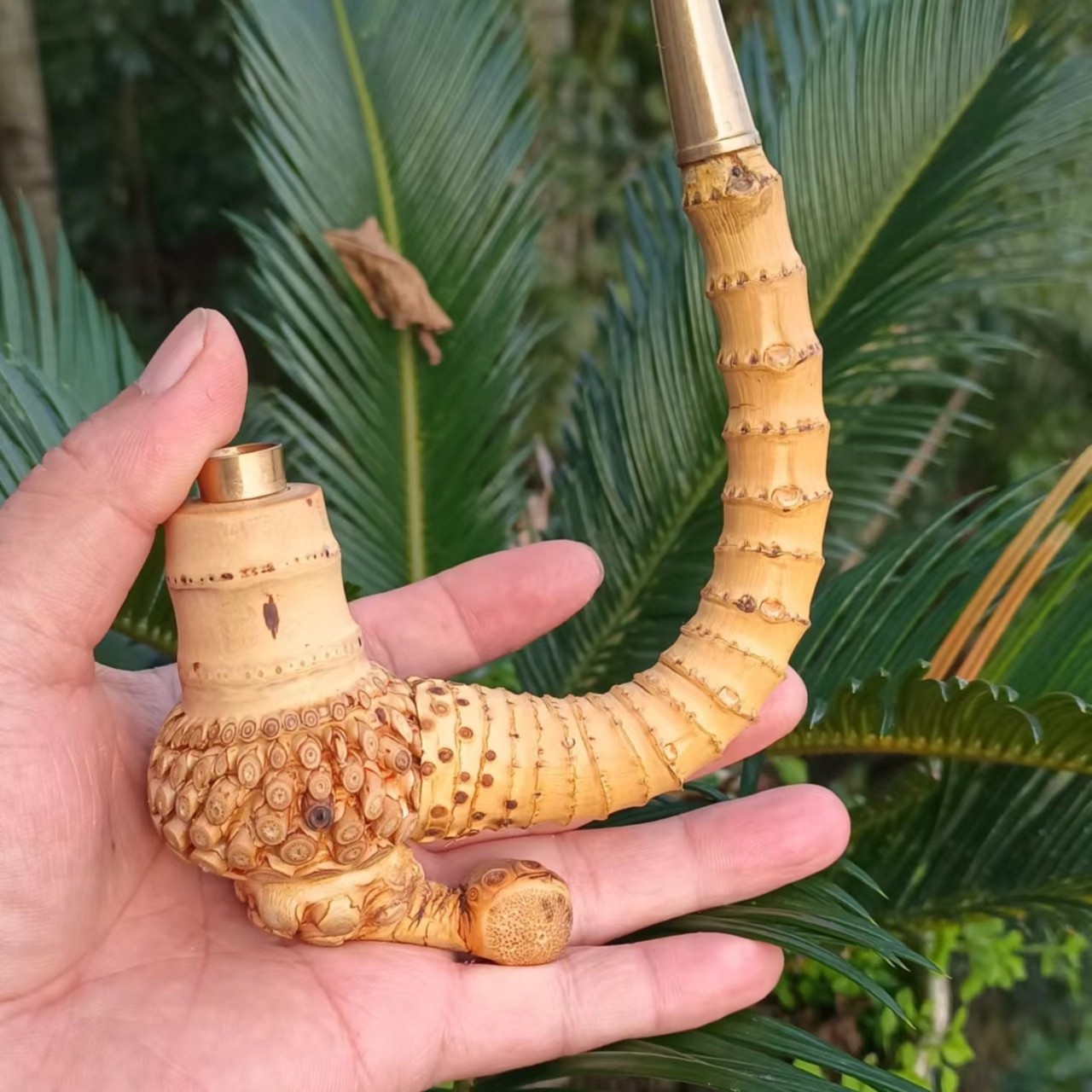 3号竹根工艺品连接