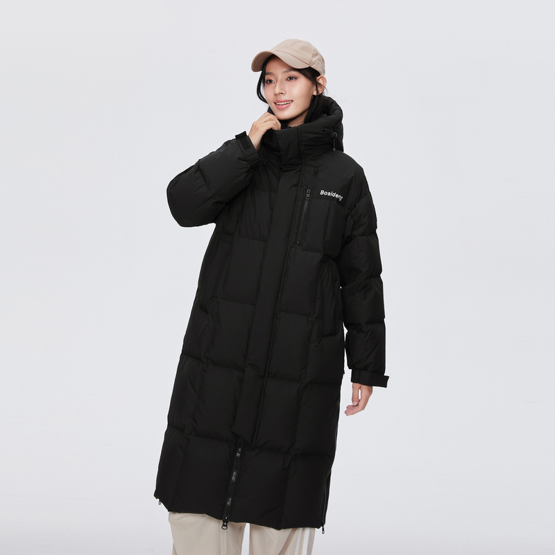 【反季】波司登2024冬季新款户外男女同款长款连帽运动保暖羽绒服