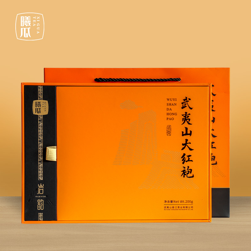 XIGUA/曦瓜曦瓜大红袍岩韵武夷山岩茶乌龙茶浓香型茶叶送礼盒装