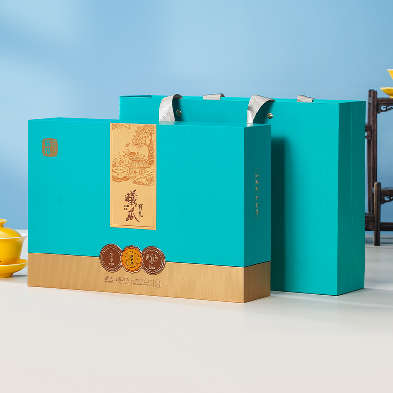 曦瓜有礼武夷岩茶大红袍水仙肉桂茶金骏眉白牡丹白茶组合送礼盒装