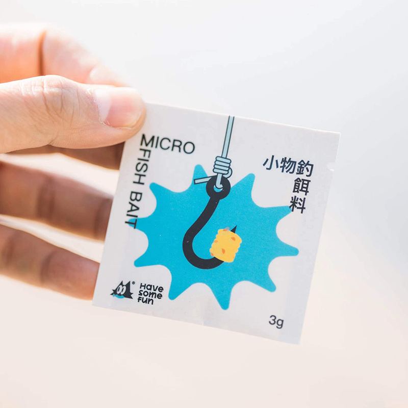 乐猫钓小物钓饵料10包超细面筋饵鳑鲏溪流麦穗白条马口腥味虾粉饵