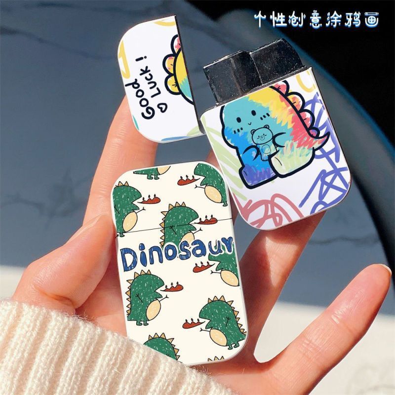 卡通防风打火机高颜值礼物打火机2023高档网红打火机打火机防风