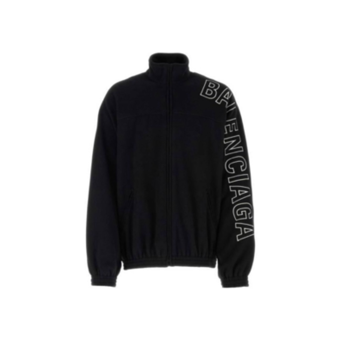 全新未使用 Balenciaga/巴黎世家 印花纯色立领长袖/46码