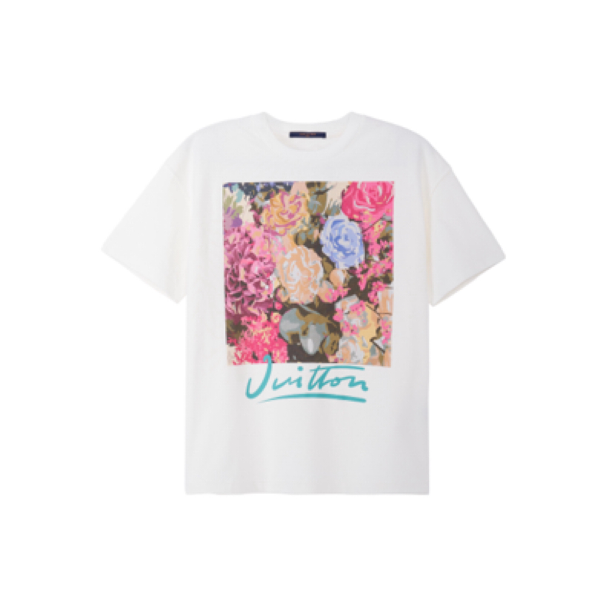 全新未使用 LouisVuitton/路易威登 花卉休闲短袖/L码/3980
