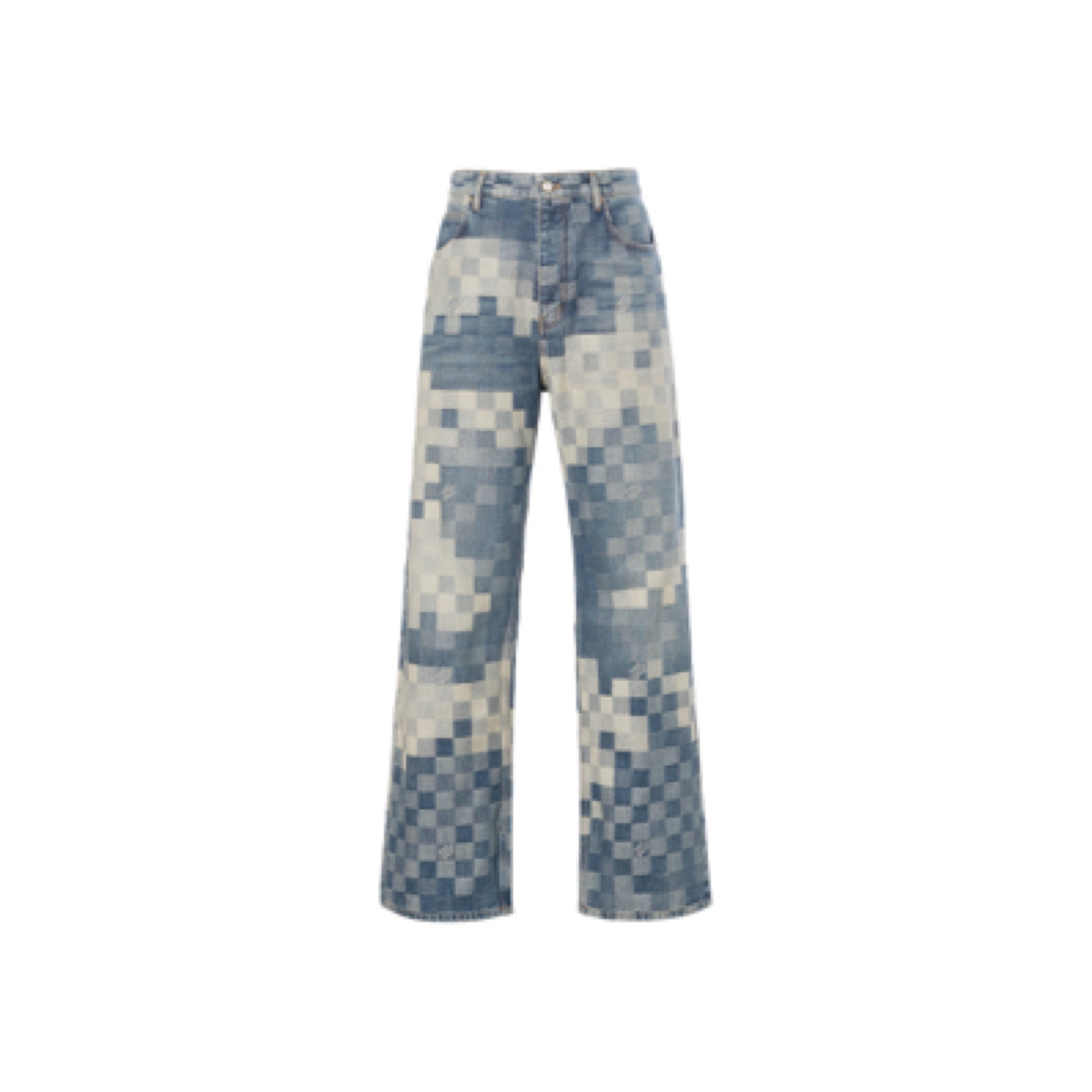 未使用 LouisVuitton/路易威登 24菲董联名直筒牛仔裤/30 31码