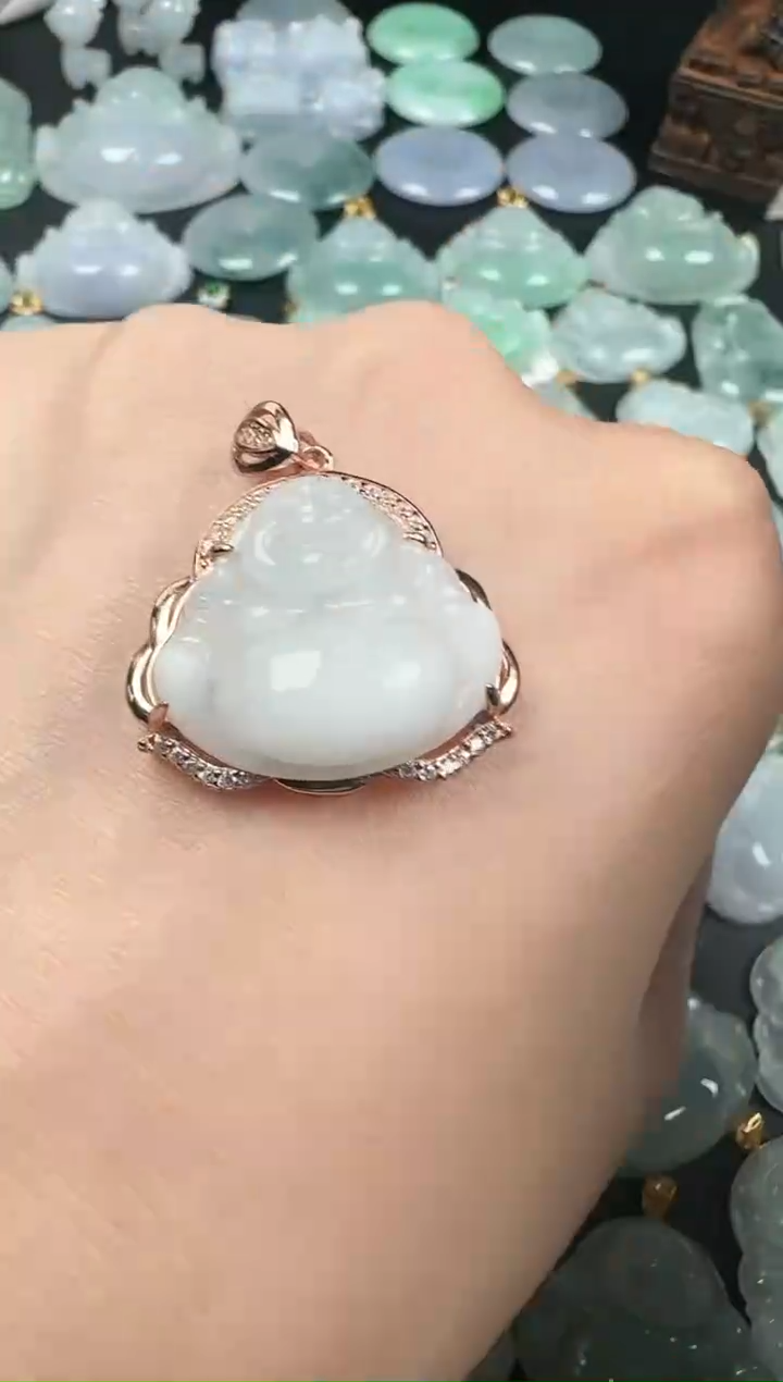【闪购商品】翡翠颈饰未镶嵌13