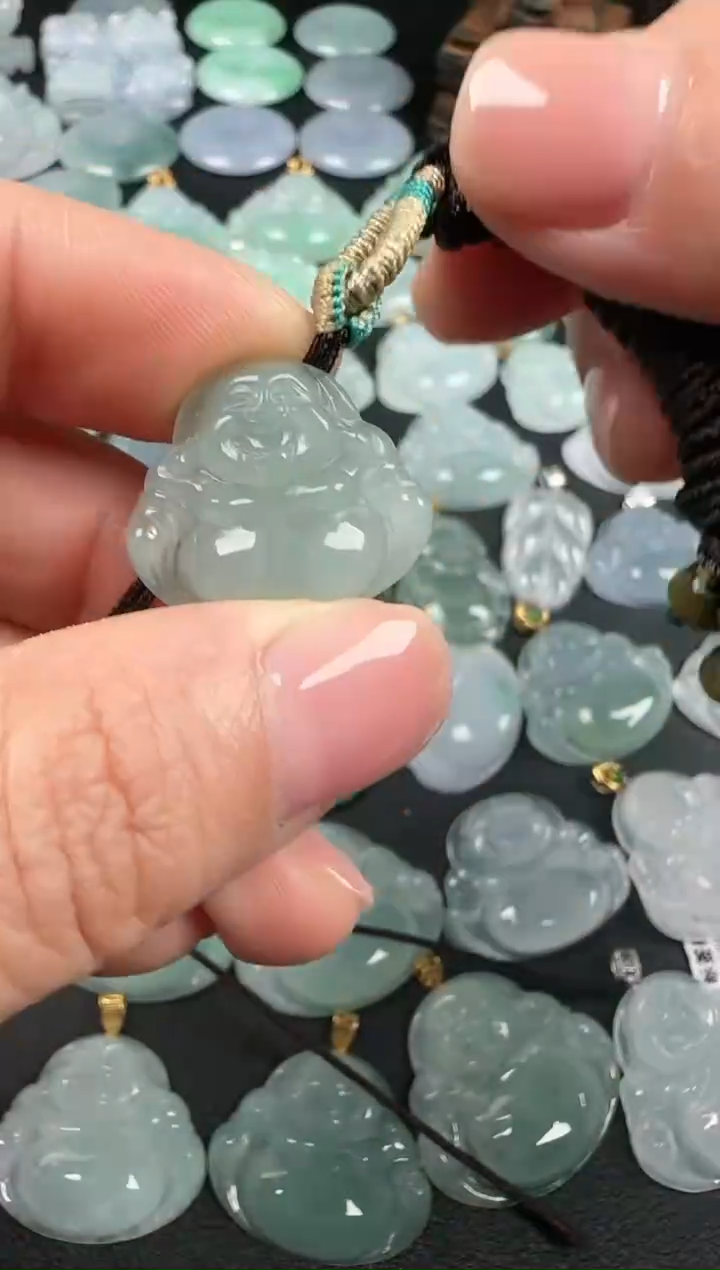 【闪购商品】翡翠颈饰未镶嵌8