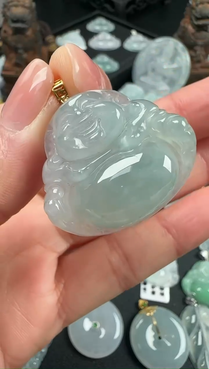 【闪购商品】翡翠颈饰未镶嵌13