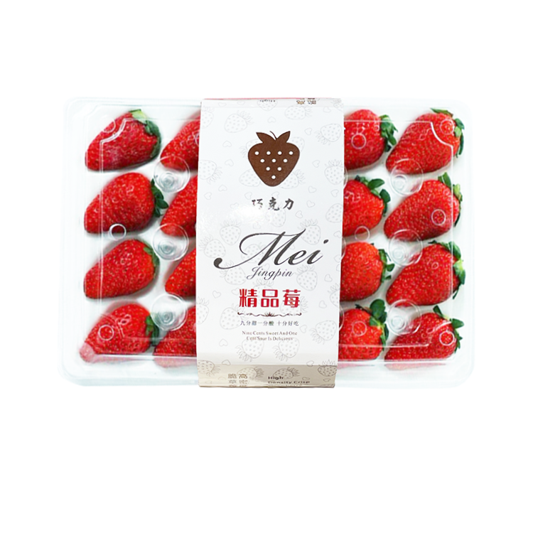精品巧克力草莓  1盒  约370g