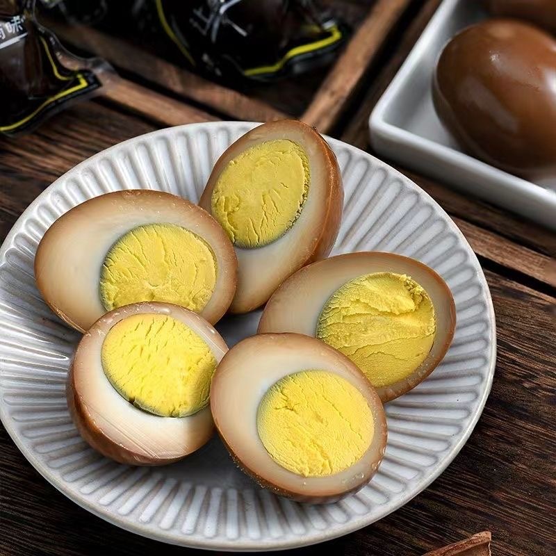 五香卤蛋田园盐焗卤鸡蛋乡巴佬味喜蛋学生小吃口味美味休闲好零食