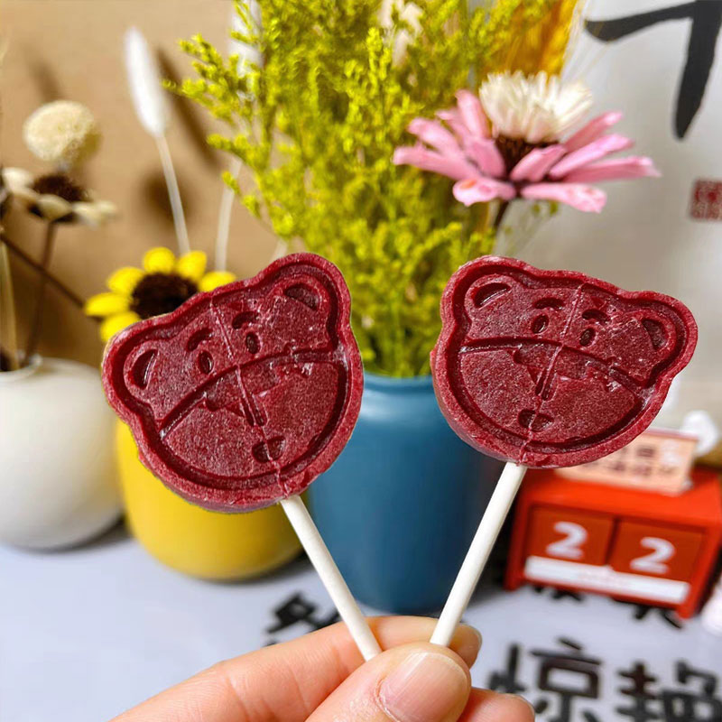 山楂棒棒糖宝宝零食独立包装山楂片口感儿童幼儿园酸甜美零食好吃