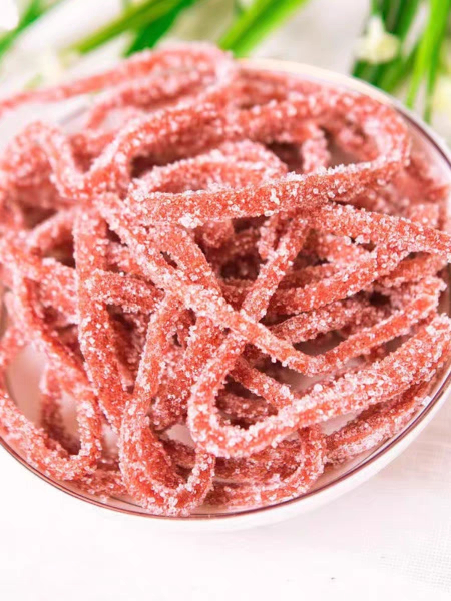 雪花山楂条山楂丝雪花条山楂干片儿童山楂制品小零食蜜饯酸甜营养