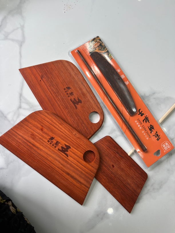 高品质摊煎饼工具 黄花梨 鸡翅木各种型号
