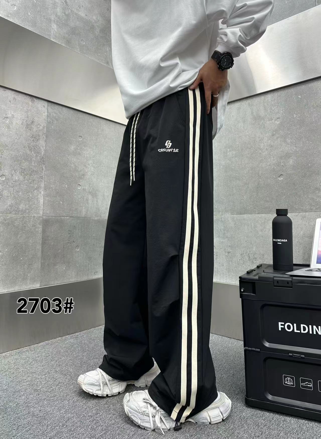 『定格X』百搭休闲舒适简约潮流时尚休闲裤2703