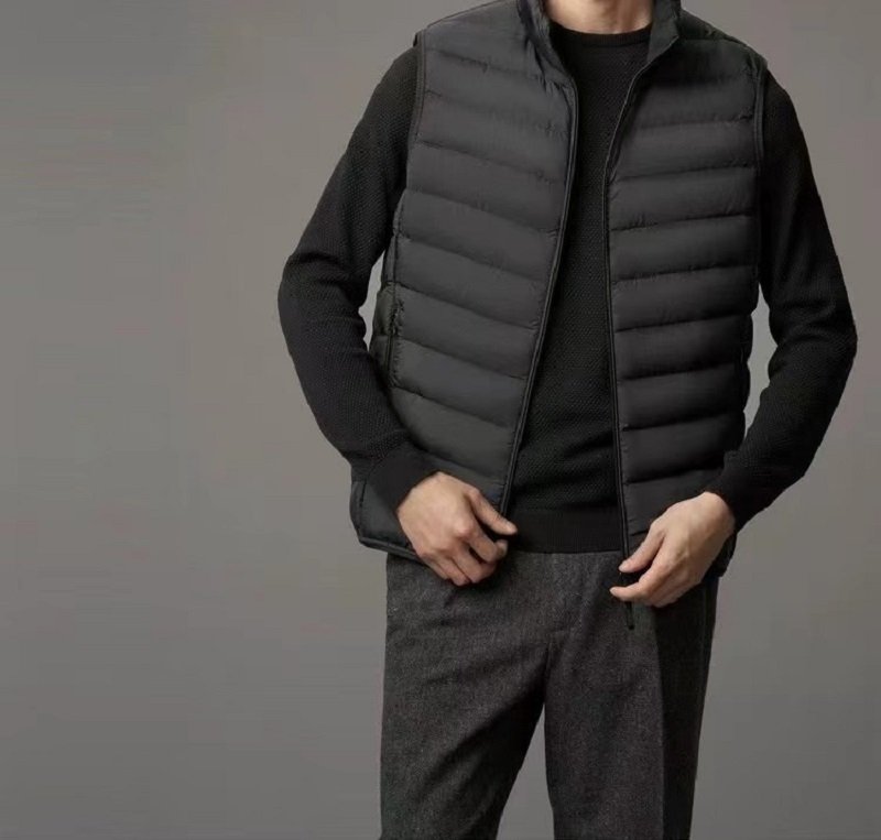 『清澈X』时尚韩版设计款百搭休闲羽绒马甲31003