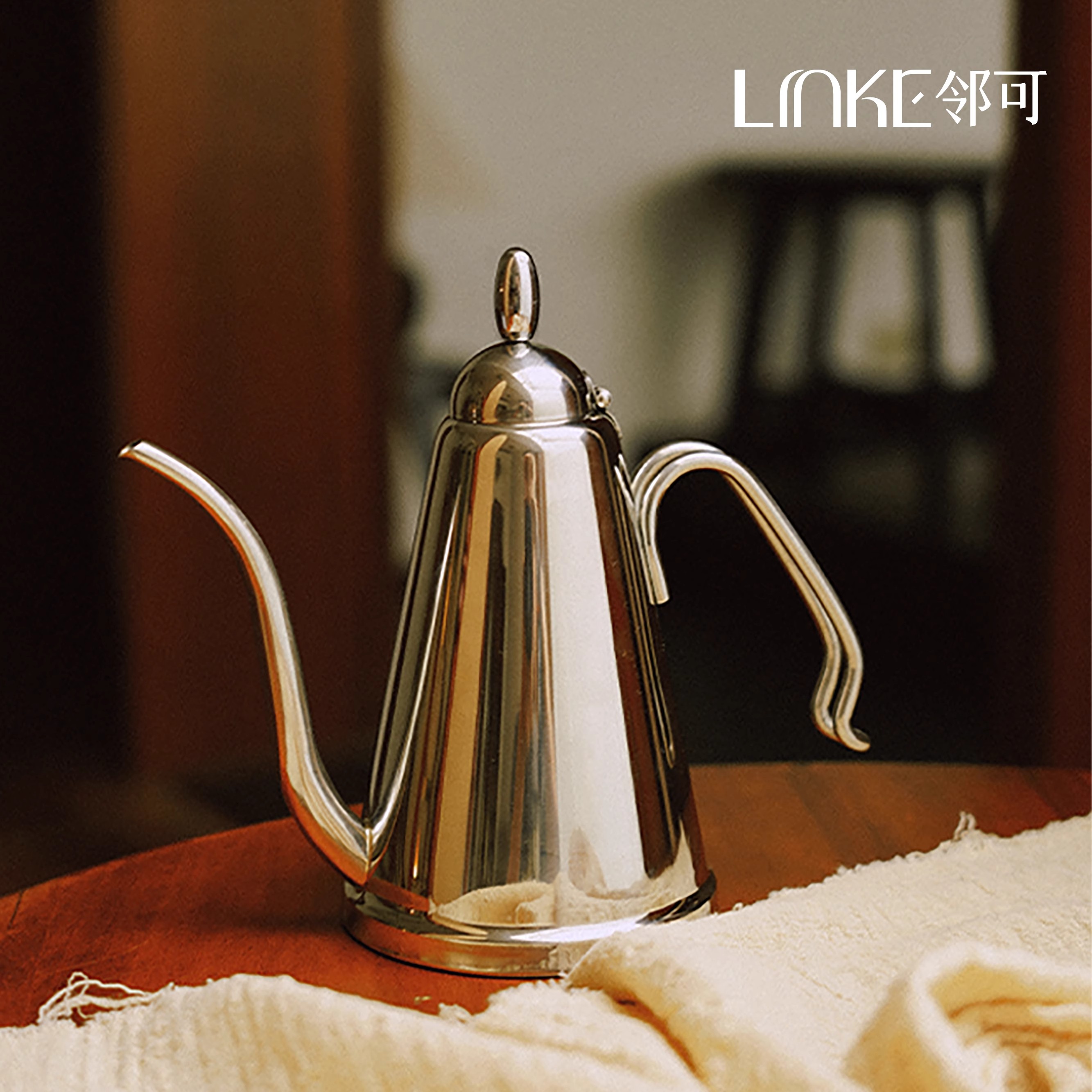LINKE邻可 · 不锈钢油壶18-10 欧式家用倒油壶 加厚大容量不挂油