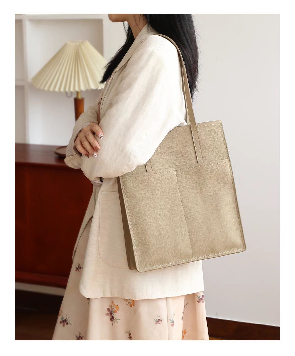 秋季经典加M菜款高端真皮半手工定制单肩手拎女士包包