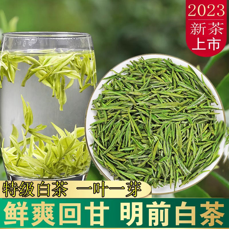 （年货）2024明前新茶高山白茶浙江凤型珍稀白茶浓香型绿茶 茶叶
