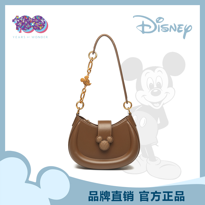 Disney/迪士尼「Mickey甜甜圈」小众甜美手提迪士尼女包米奇斜挎包