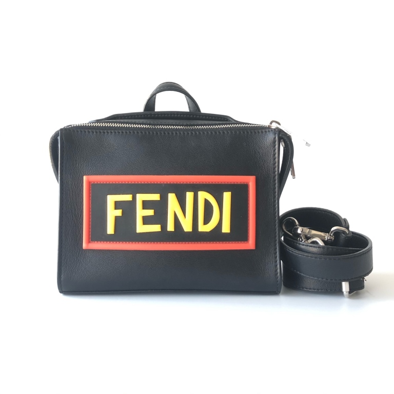 95新 FENDI/芬迪 安洁利知之fendi芬迪手提单肩包 409170